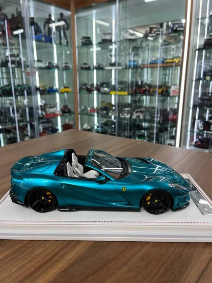 1/18 Ivy Models Ferrari 812 GTS Novitec – Ocean Blue (Resin, Limited to 60 pcs)
