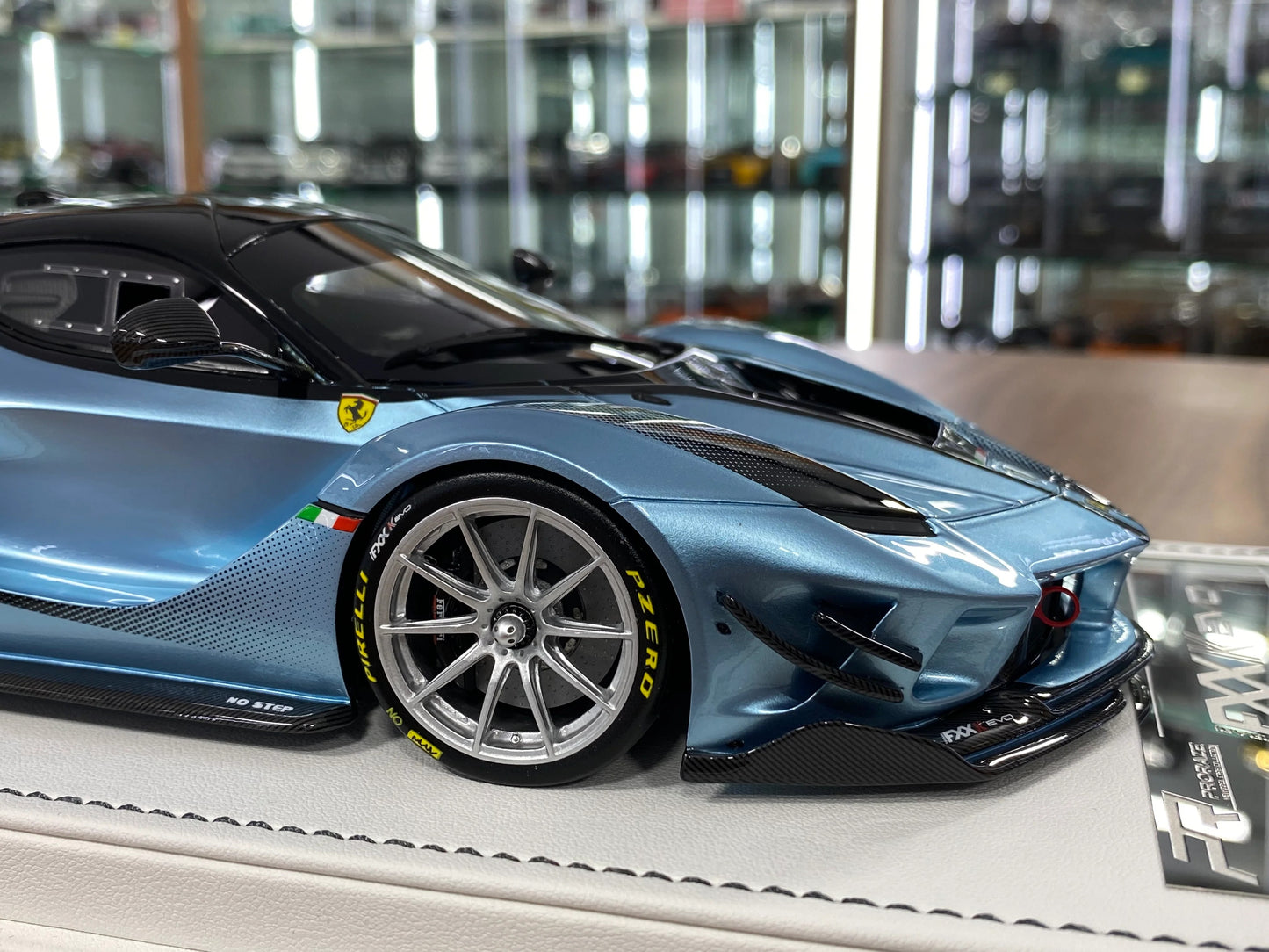 Resin Ferrari FXXK EVO Light metallic blue By ProRaze LIMITED 30