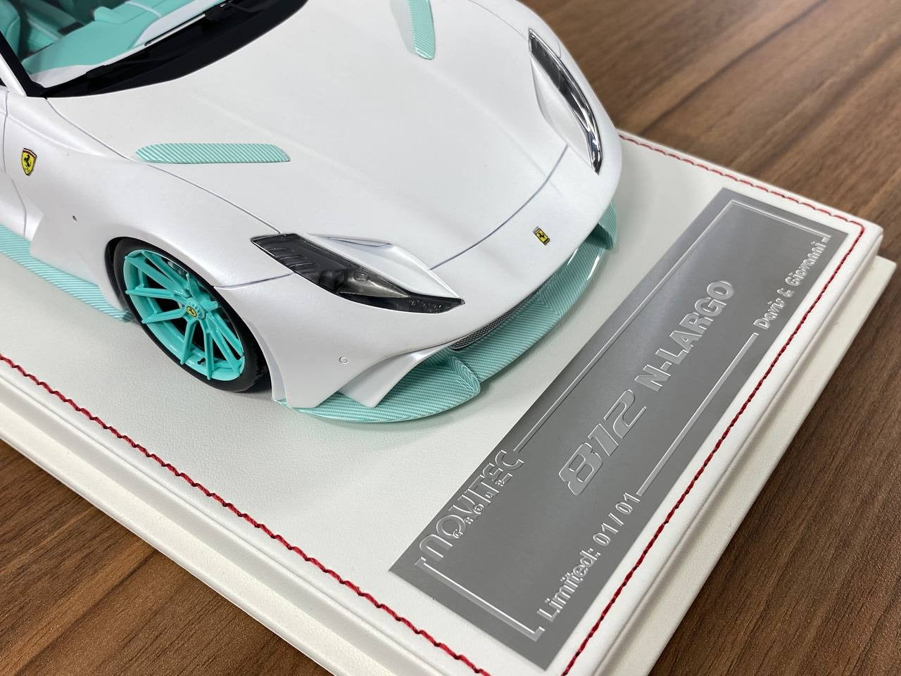 1_18 Resin Davis & Giovanni Ferrari 812 N-Largo Novitec Limited 1 of 1