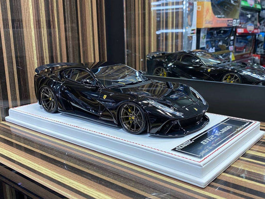 1/18 Ferrari Scale Models > 1/18 Davis & Giovanni Ferrari 812 N-Largo Novitec - Black Model Car