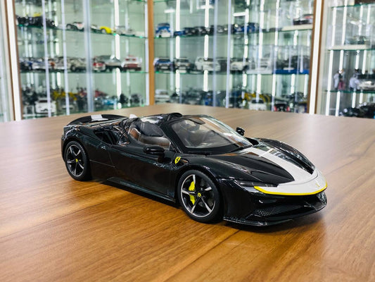 1_18 Diecast Bburago Ferrari SF90 Spider Signature Series black