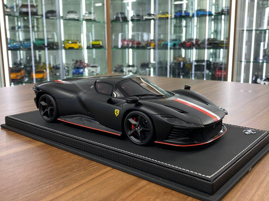 1_18 BBR Models Ferrari Daytona SP3 Hard Top -Charles Leclerc Edition