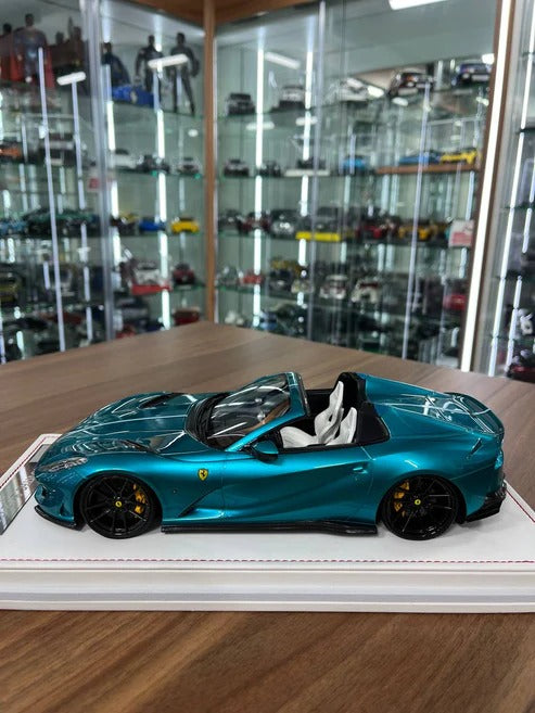 1/18 Ivy Models Ferrari 812 GTS Novitec – Ocean Blue (Resin, Limited to 60 pcs)