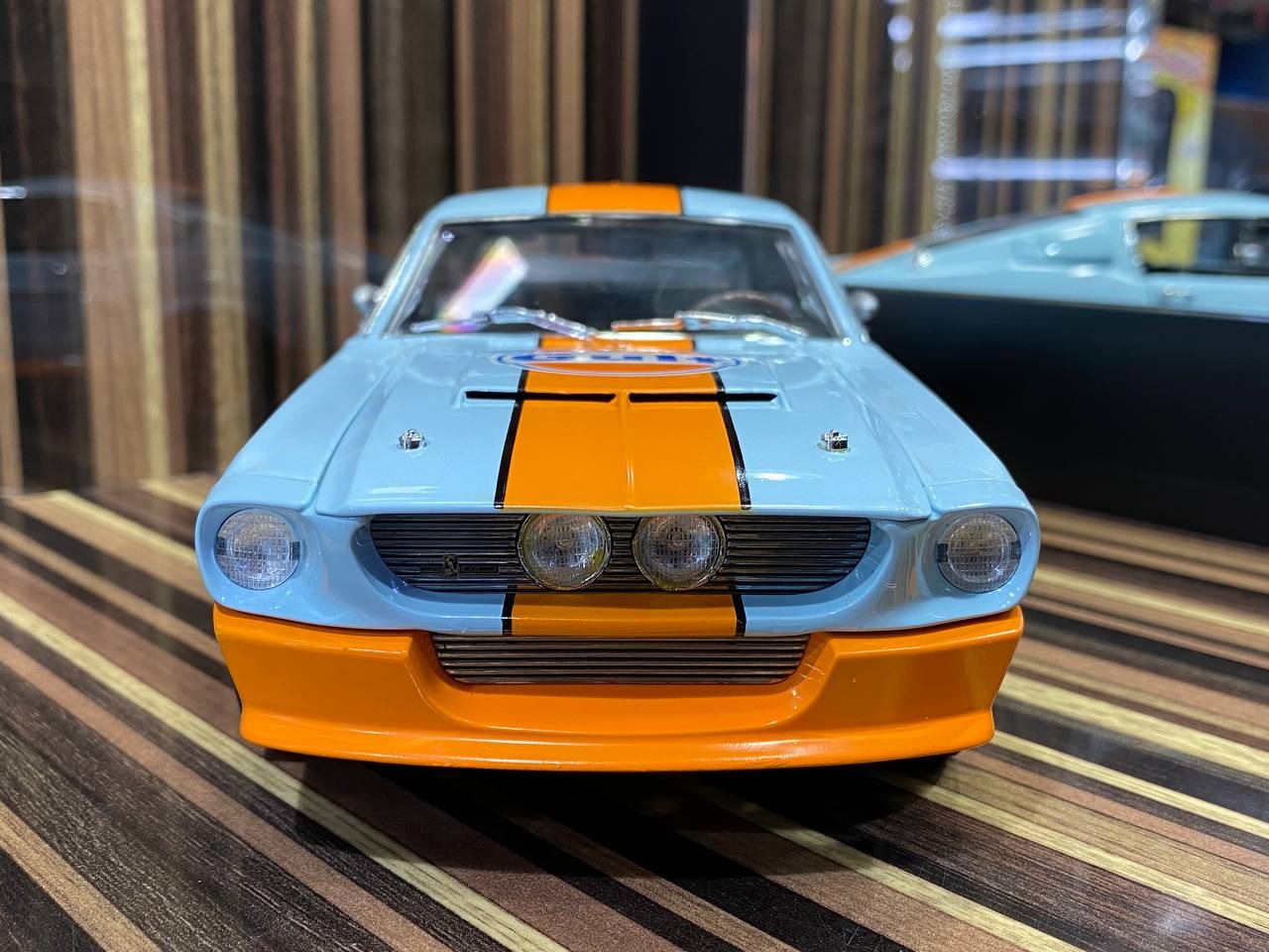 Greenlight Ford Shelby GT-500 1967 - [1_18 Diecast, Gulf]
