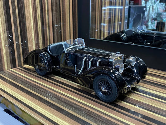 KK Scale Mercedes-Benz SSK Trossi 1932 - 1_18 Resin Black, Limited Edi
