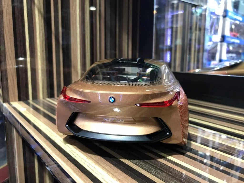 1_18 Resin BMW Vision Next 100 Bronze and Orange by Minichamps –
