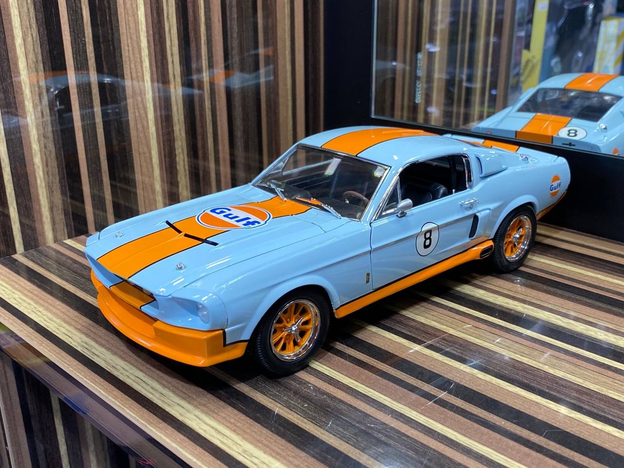 Greenlight Ford Shelby GT-500 1967 - [1_18 Diecast, Gulf]