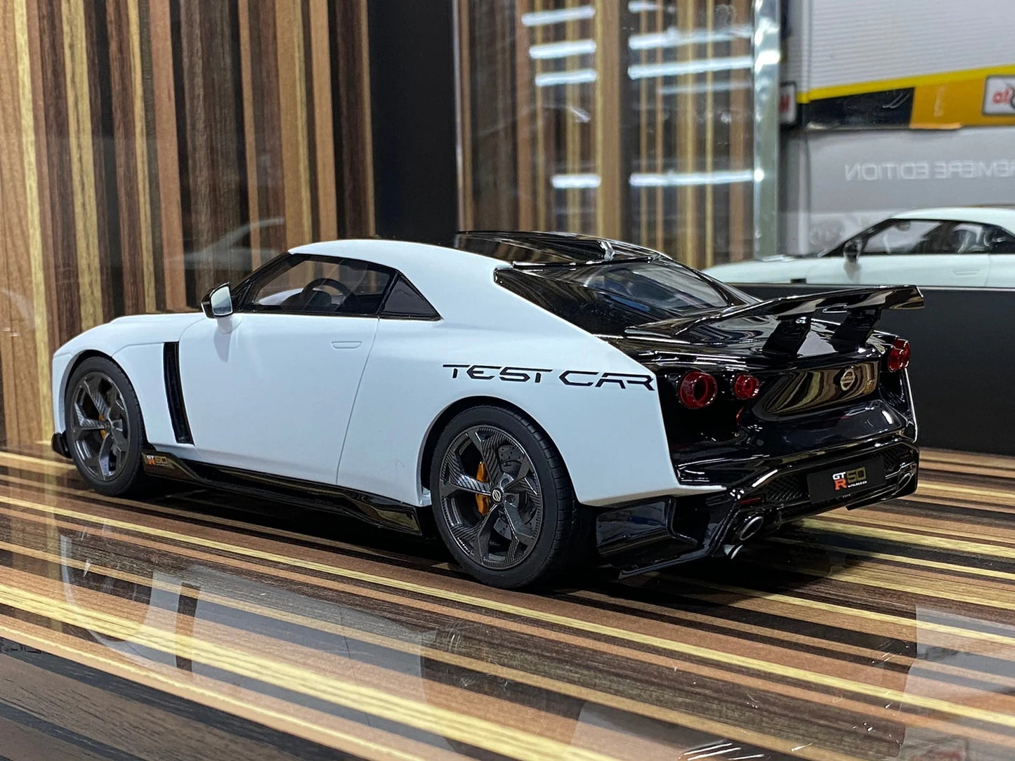 Nissan GT-R50 Test Car 1_18 Diecast car by GT Spirit
