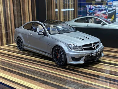 1_18 Resin Mercedes-Benz C 63 AMG Grey Model Car by GT Spirit – dturman.com
