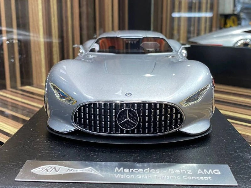 1_18 Resin Mercedes-Benz AMG Vision GT Concept Black Model Car by HRN