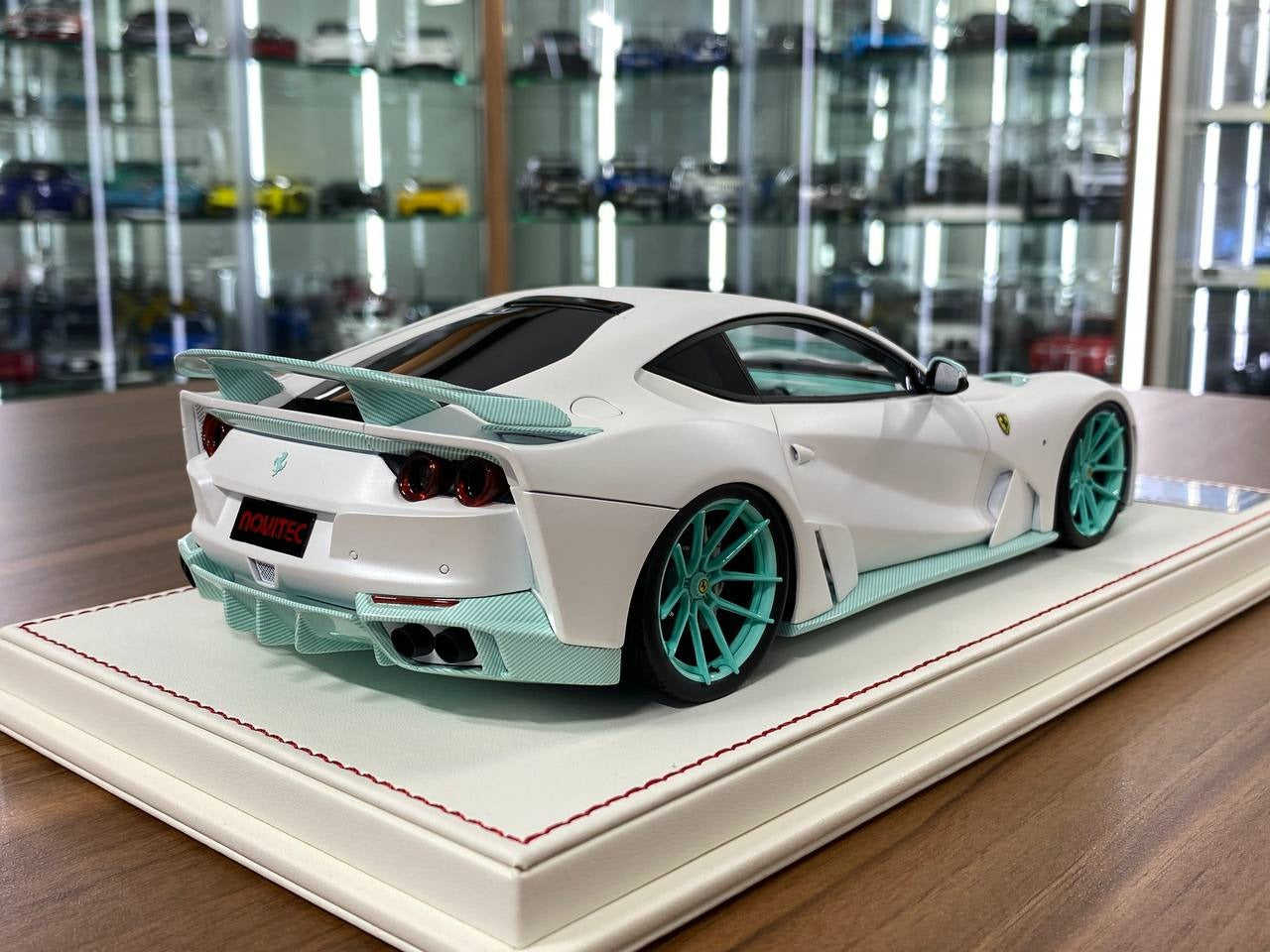 1_18 Resin Davis & Giovanni Ferrari 812 N-Largo Novitec Limited 1 of 1