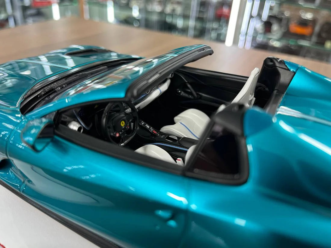 1/18 Ivy Models Ferrari 812 GTS Novitec – Ocean Blue (Resin, Limited to 60 pcs)