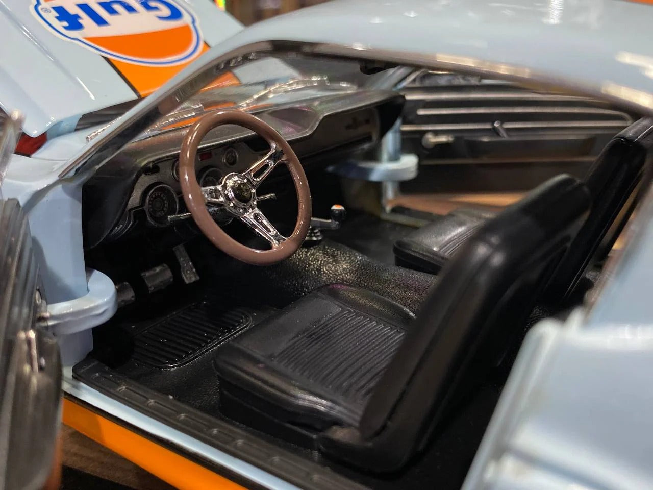 Greenlight Ford Shelby GT-500 1967 - [1_18 Diecast, Gulf]