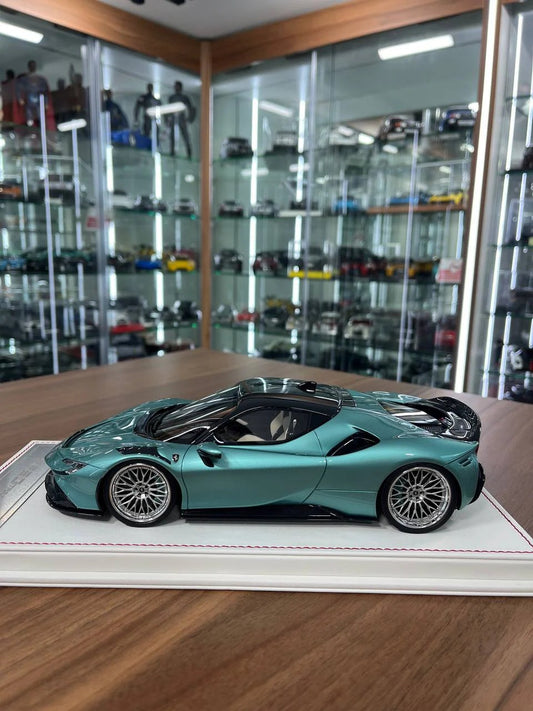 1_18 Ferrari SF90 Stradale Novitec Tiffany – 15 pcs