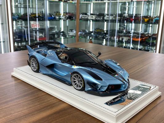 Resin Ferrari FXXK EVO Light metallic blue By ProRaze LIMITED 30