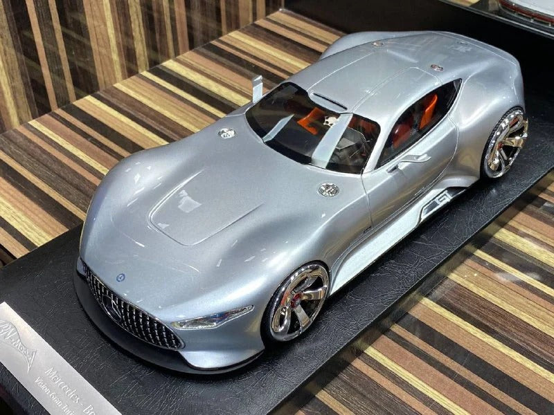 1_18 Resin Mercedes-Benz AMG Vision GT Concept Black Model Car by HRN