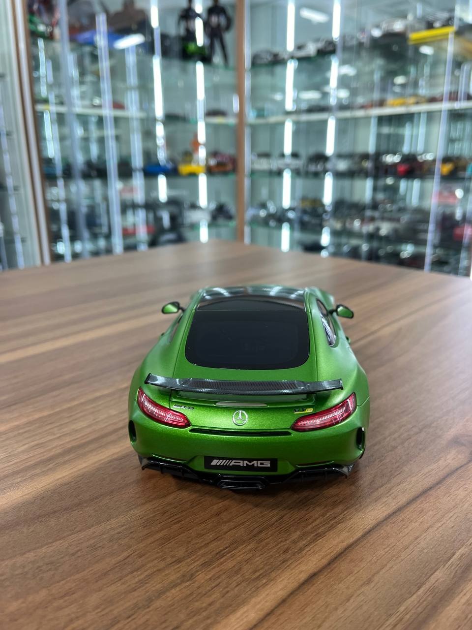 1_18 Diecast Mercedes-Benz AMG GT Black Series _ Norev _ Green Hell Magno _ Full Opening