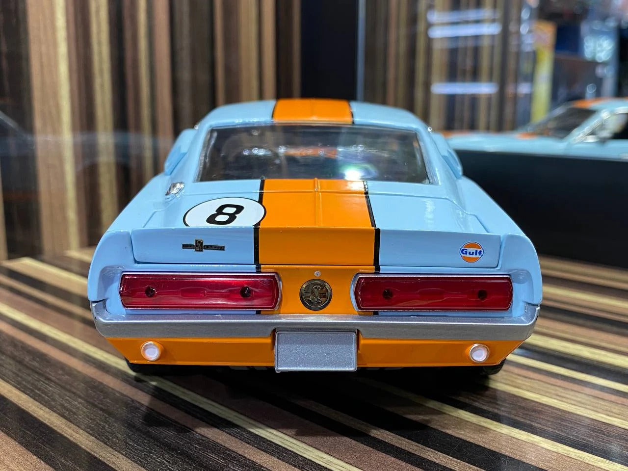 Greenlight Ford Shelby GT-500 1967 - [1_18 Diecast, Gulf]