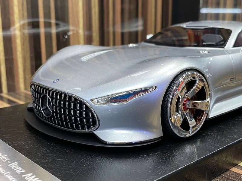 1_18 Resin Mercedes-Benz AMG Vision GT Concept Black Model Car by HRN