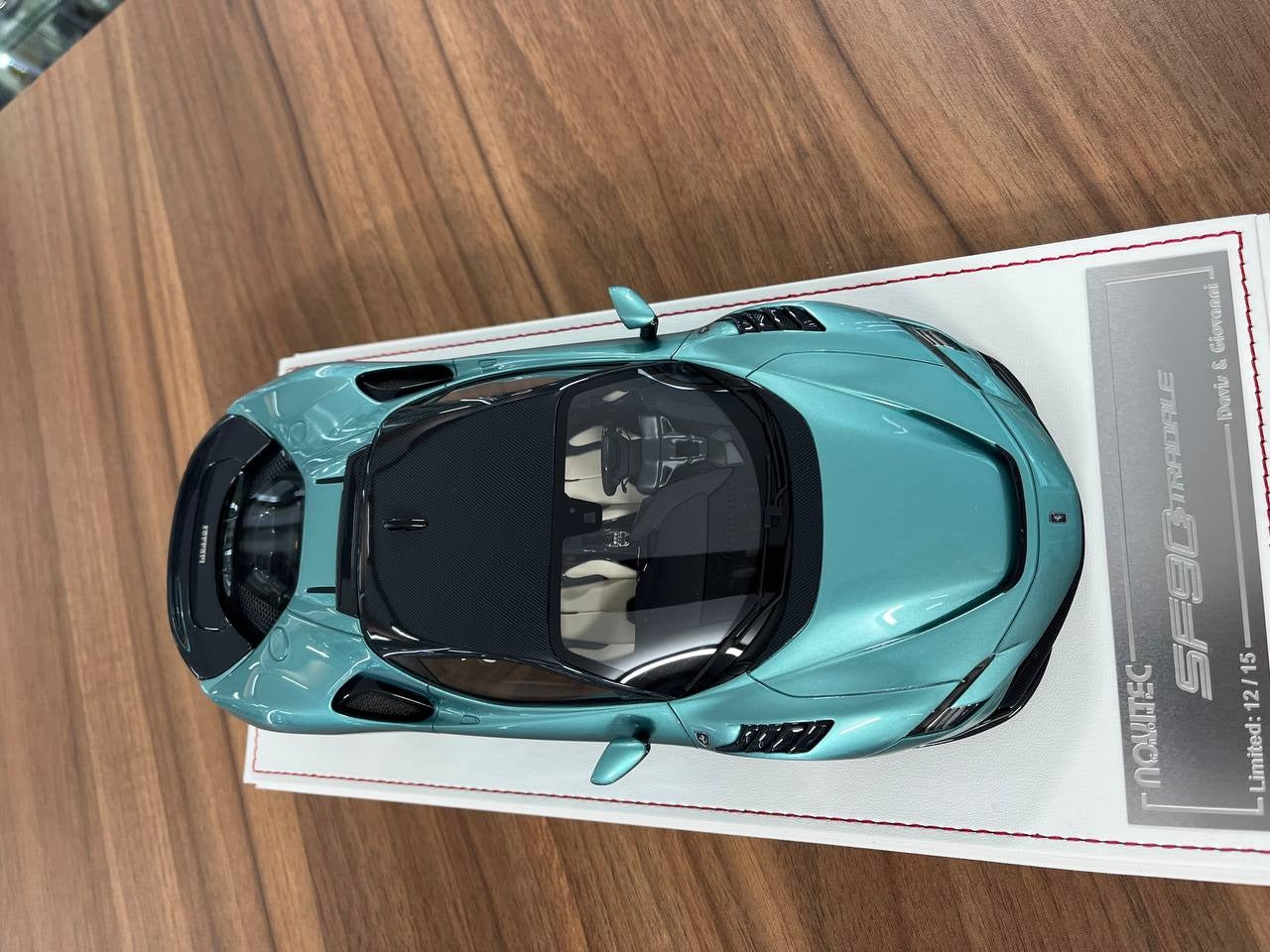 1_18 Ferrari SF90 Stradale Novitec Tiffany – 15 pcs