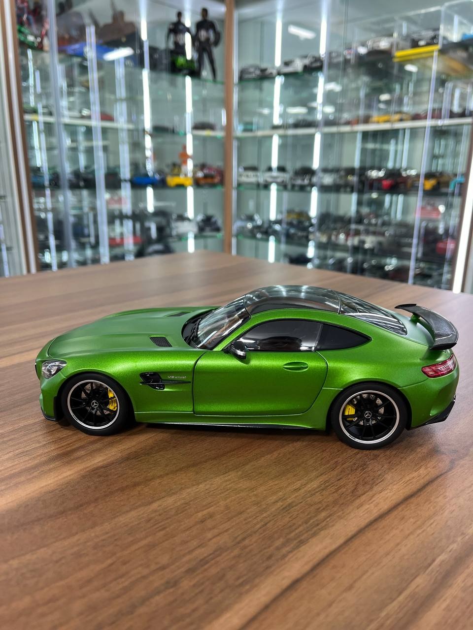 1_18 Diecast Mercedes-Benz AMG GT Black Series _ Norev _ Green Hell Magno _ Full Opening