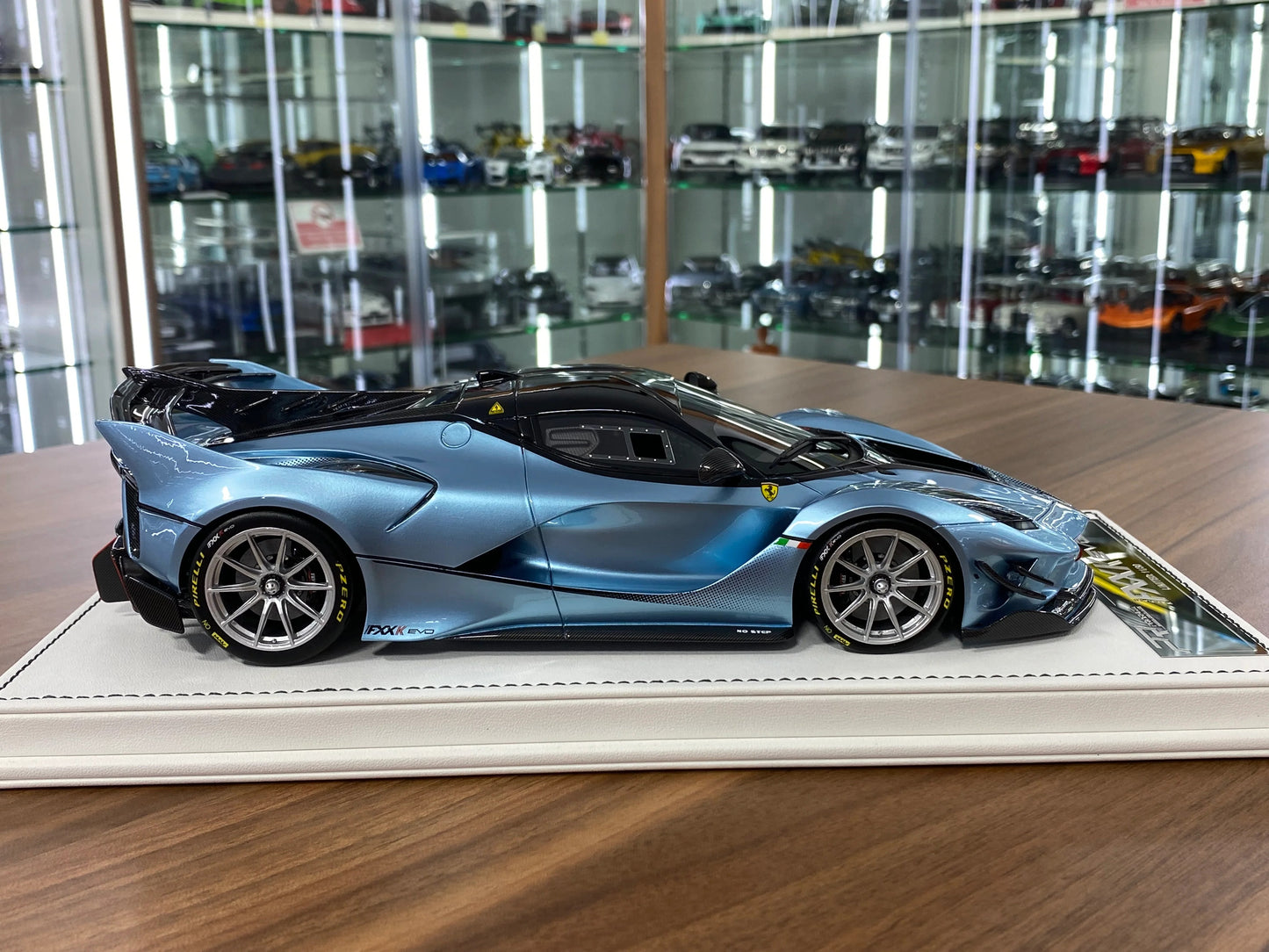 Resin Ferrari FXXK EVO Light metallic blue By ProRaze LIMITED 30