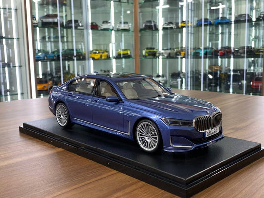 1/18 Resin GT Spirit BMW Alpina B7 Saloon - Blue / Beige Interior Limited Edition