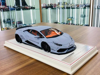 1_18 Resin - Davis & Giovanni Lamborghini Huracan Duck Tail in Grey, L – dturman.com