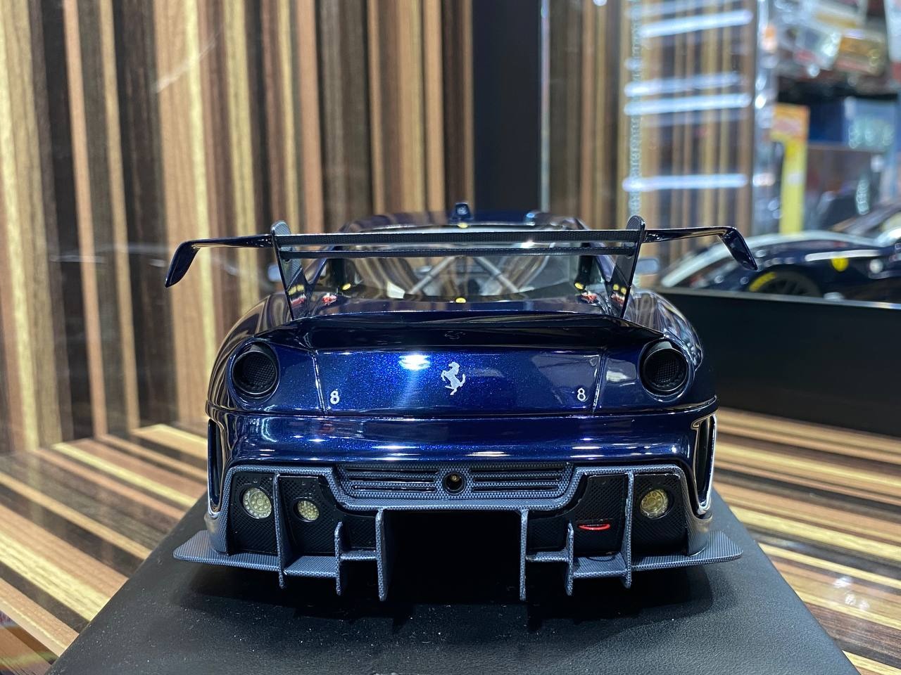 Ferrari 599xx #27 by MR Collection [ 1_18, Blue, Resin] –