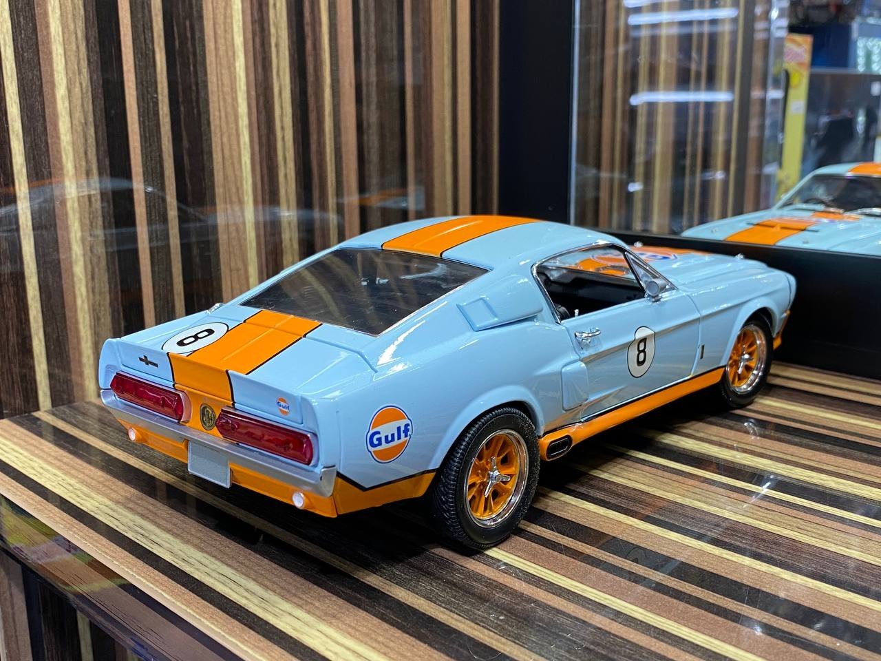 Greenlight Ford Shelby GT-500 1967 - [1_18 Diecast, Gulf]