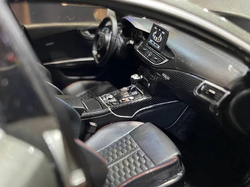 1/18 Diecast Audi RS 7 KengFai Silver Model Car