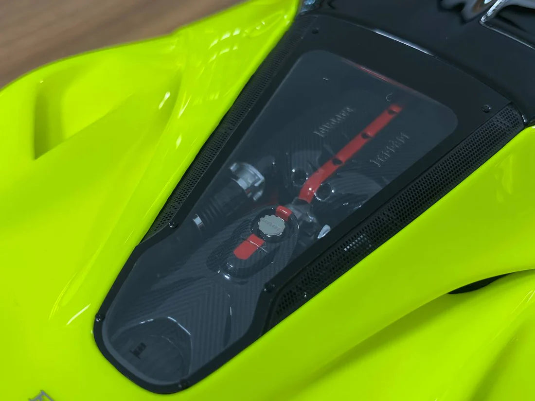 Ferrari LaFerrari by Davis & Giovanni fluorescent yellow with Black Roof