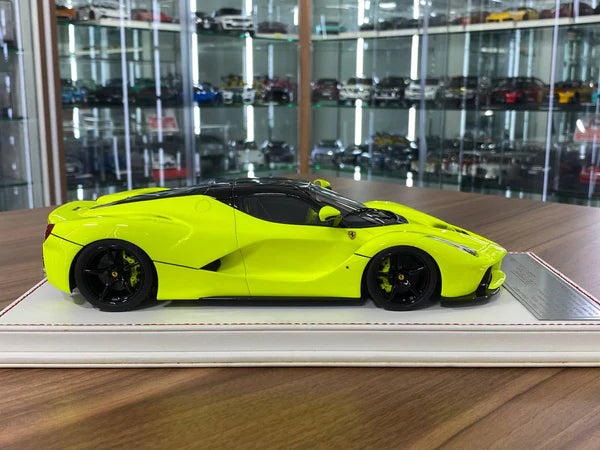 Ferrari LaFerrari by Davis & Giovanni fluorescent yellow with Black Roof