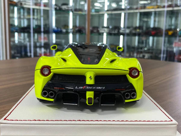 Ferrari LaFerrari by Davis & Giovanni fluorescent yellow with Black Roof