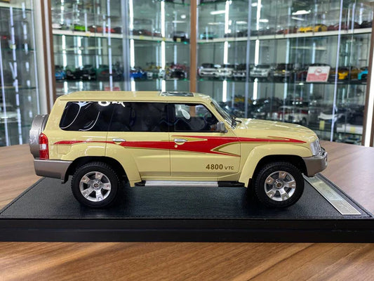 Resin Nissan Patrol Safari Y61 Custom Beige IVY Models Scale Model Car
