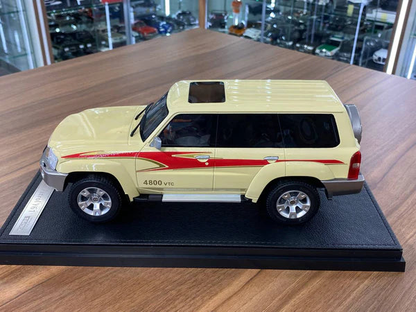 Resin Nissan Patrol Safari Y61 Custom Beige IVY Models Scale Model Car