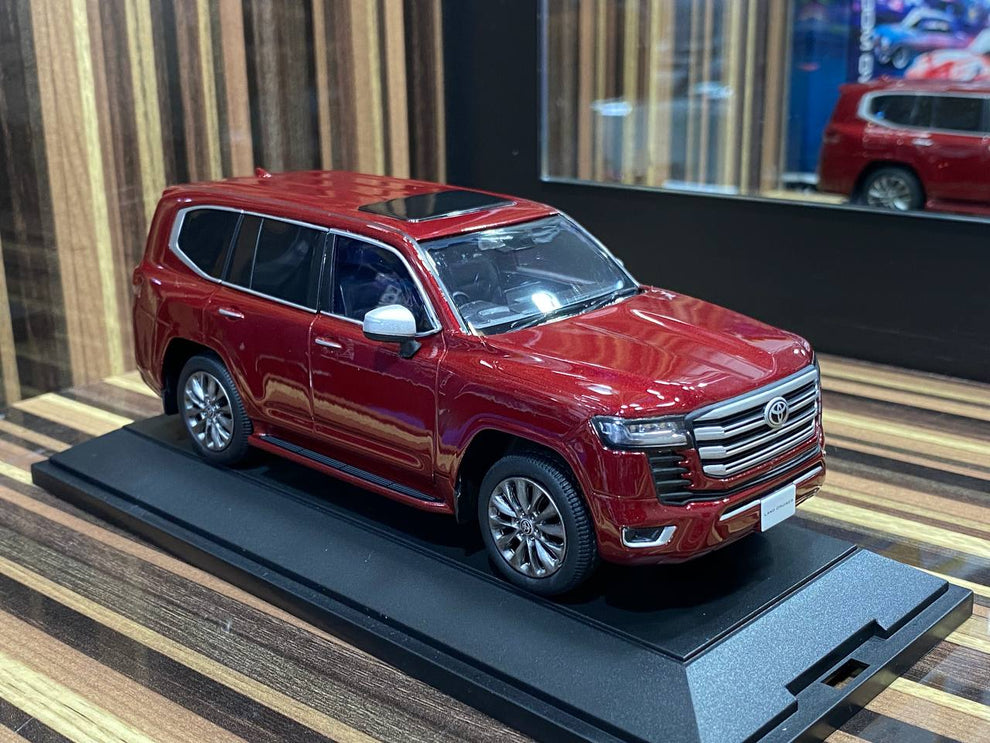 (Copy) Diecast Miniature Toyota Land Cruiser 300 Grey Model Car