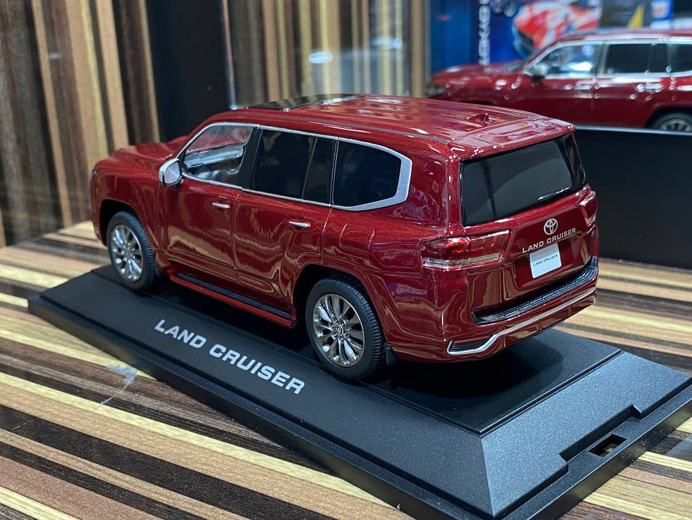 (Copy) Diecast Miniature Toyota Land Cruiser 300 Grey Model Car