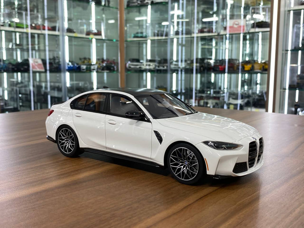 1/18 Resin BMW M3 white Model Car by Top Speed