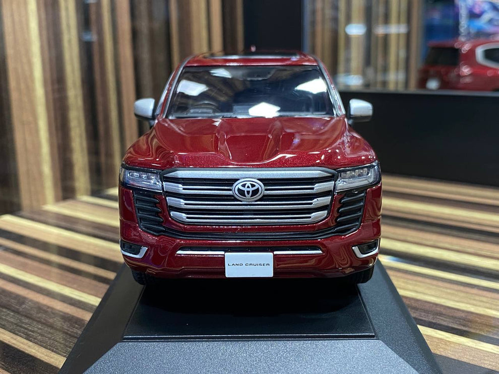 (Copy) Diecast Miniature Toyota Land Cruiser 300 Grey Model Car